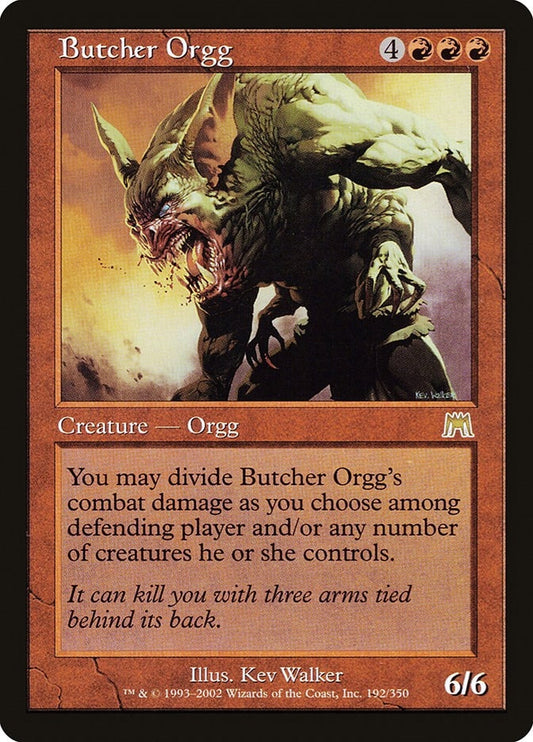Image for Butcher Orgg (192) (Onslaught) - Magic: The Gathering