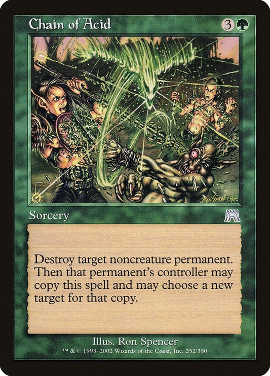Image for Chain of Acid (252) (Onslaught) - Magic: The Gathering