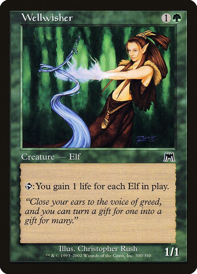 Image for Wellwisher (300) (Onslaught) - Magic: The Gathering
