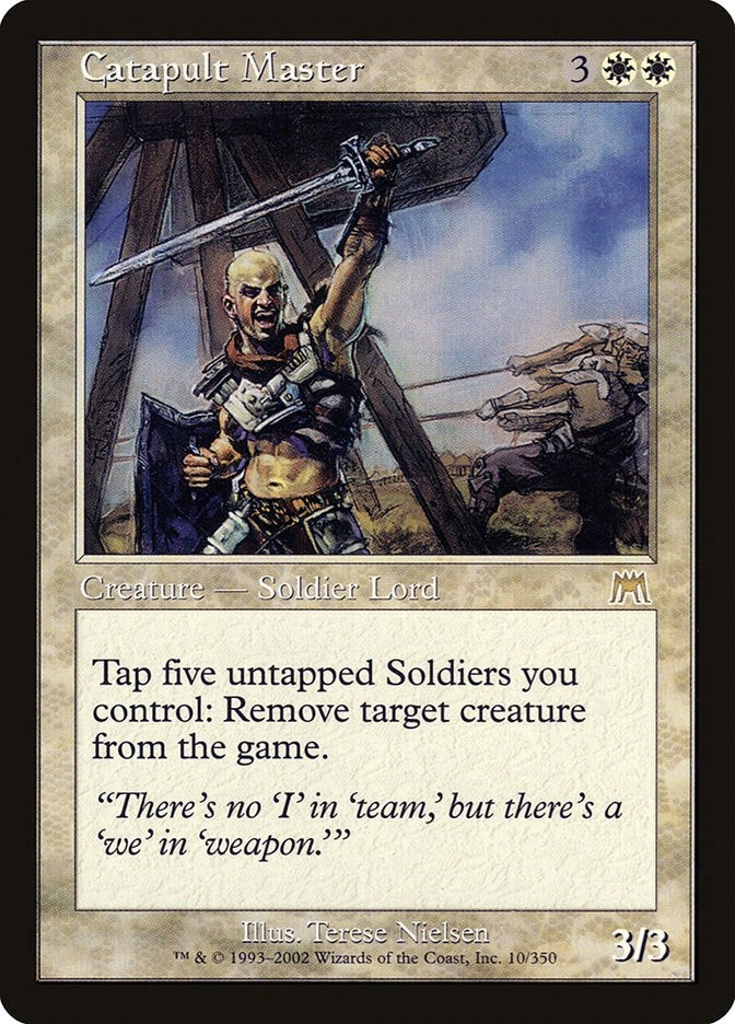 Image for Catapult Master (10) (Onslaught) - Magic: The Gathering