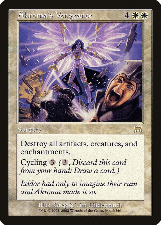 Image for Akroma's Vengeance (2) (Onslaught) - Magic: The Gathering