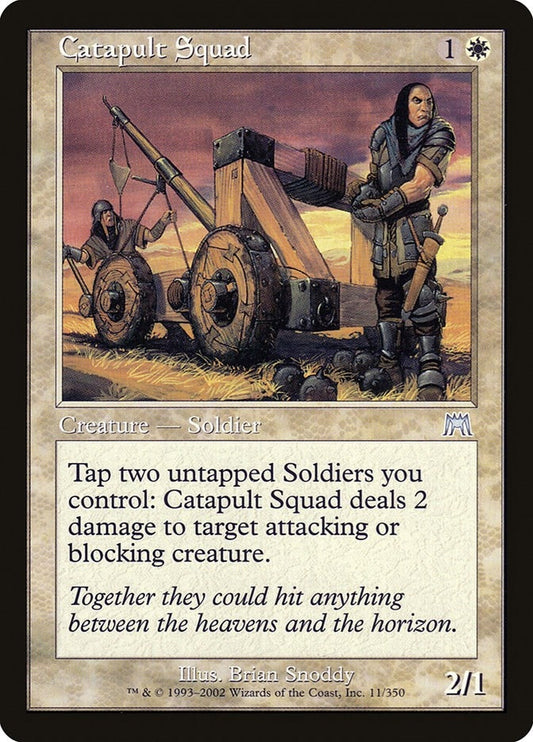 Image for Catapult Squad (11) (Onslaught) - Magic: The Gathering