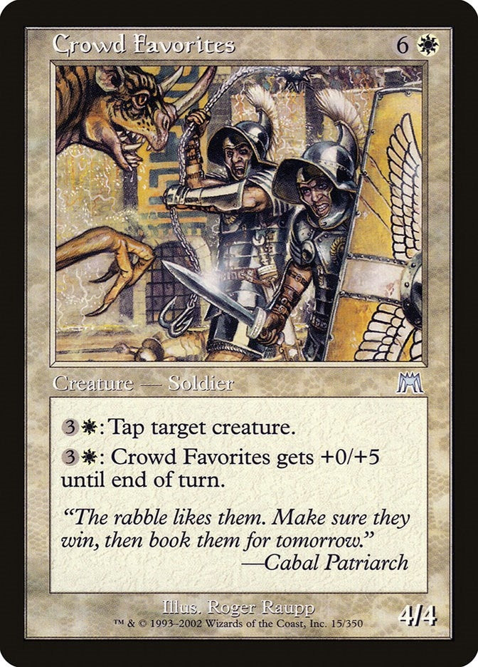Image for Crowd Favorites (15) (Onslaught) - Magic: The Gathering
