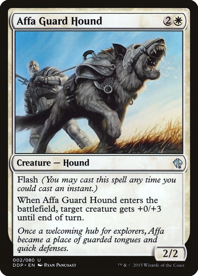 Image for Affa Guard Hound (2) (Duel Decks: Zendikar vs. Eldrazi) - Magic: The Gathering