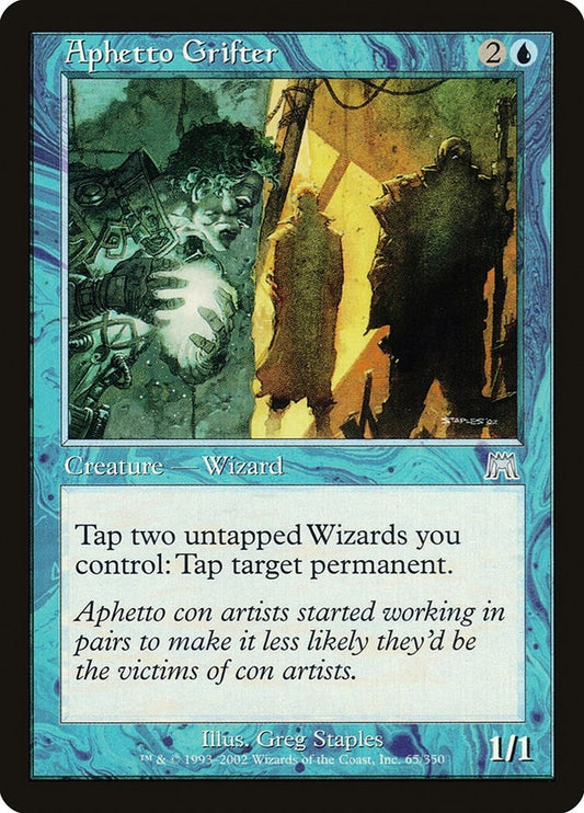 Image for Aphetto Grifter (65) (Onslaught) - Magic: The Gathering