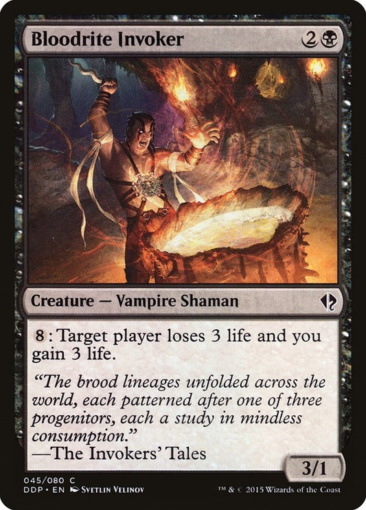 Image for Bloodrite Invoker (45) (Duel Decks: Zendikar vs. Eldrazi) - Magic: The Gathering