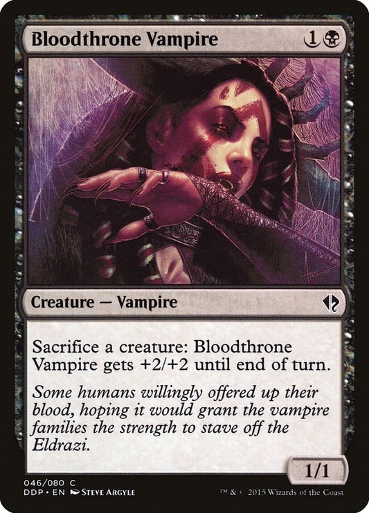 Image for Bloodthrone Vampire (46) (Duel Decks: Zendikar vs. Eldrazi) - Magic: The Gathering
