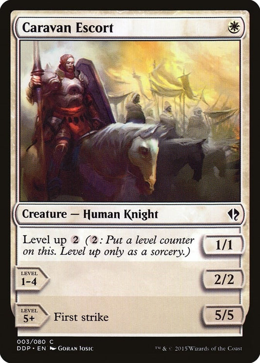Image for Caravan Escort (3) (Duel Decks: Zendikar vs. Eldrazi) - Magic: The Gathering