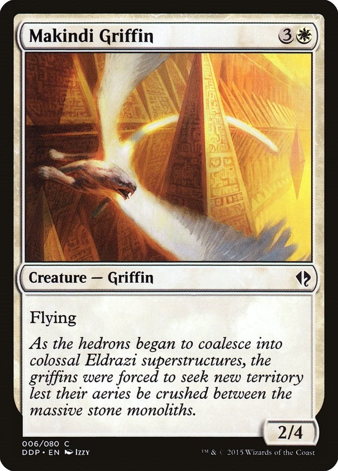 Image for Makindi Griffin (6) (Duel Decks: Zendikar vs. Eldrazi) - Magic: The Gathering