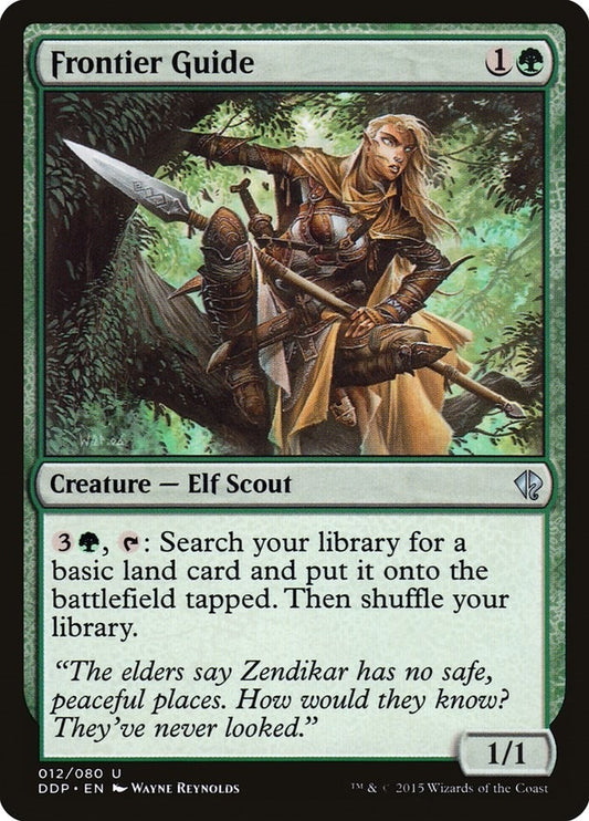 Image for Frontier Guide (12) (Duel Decks: Zendikar vs. Eldrazi) - Magic: The Gathering