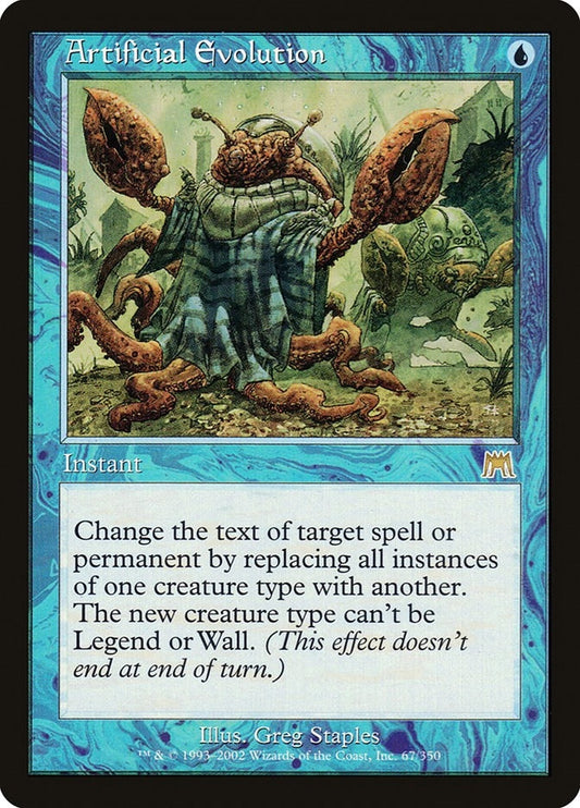 Image for Artificial Evolution (67) (Onslaught) - Magic: The Gathering