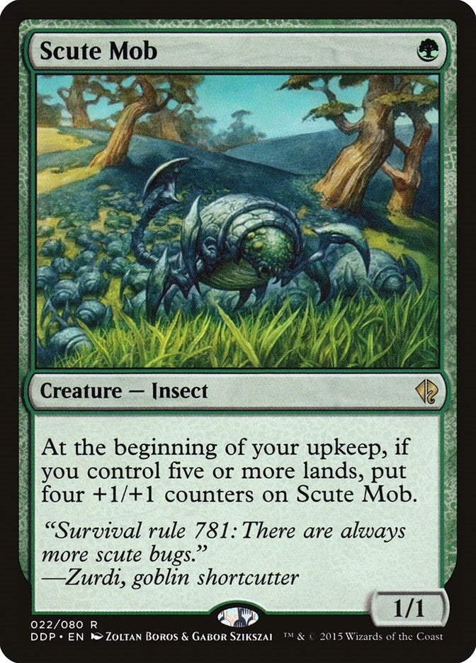Image for Scute Mob (22) (Duel Decks: Zendikar vs. Eldrazi) - Magic: The Gathering