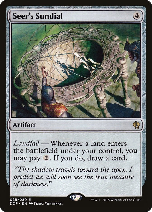 Image for Seer's Sundial (29) (Duel Decks: Zendikar vs. Eldrazi) - Magic: The Gathering