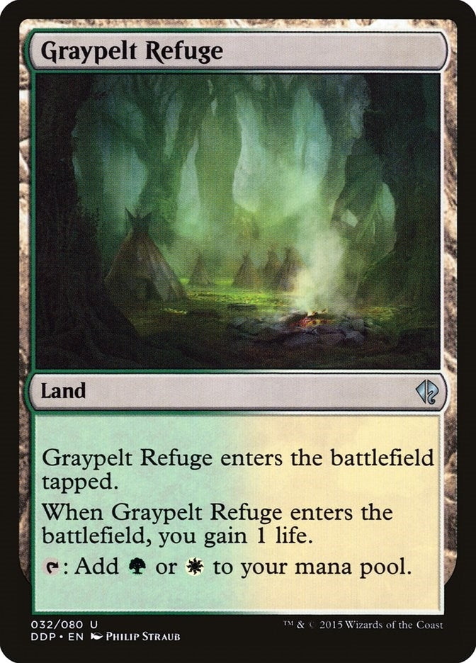 Image for Graypelt Refuge (32) (Duel Decks: Zendikar vs. Eldrazi) - Magic: The Gathering