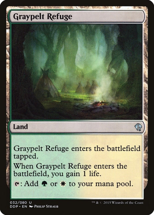 Image for Graypelt Refuge (32) (Duel Decks: Zendikar vs. Eldrazi) - Magic: The Gathering
