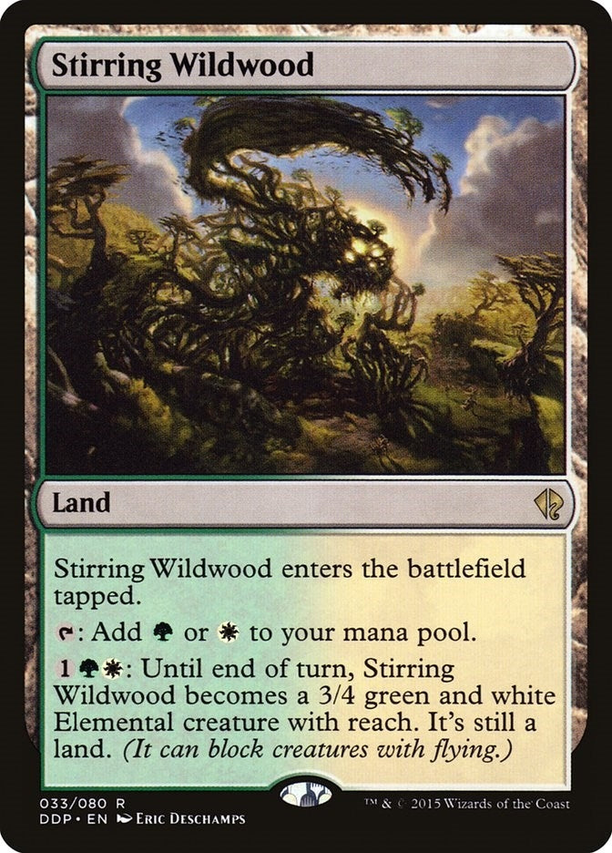 Image for Stirring Wildwood (33) (Duel Decks: Zendikar vs. Eldrazi) - Magic: The Gathering