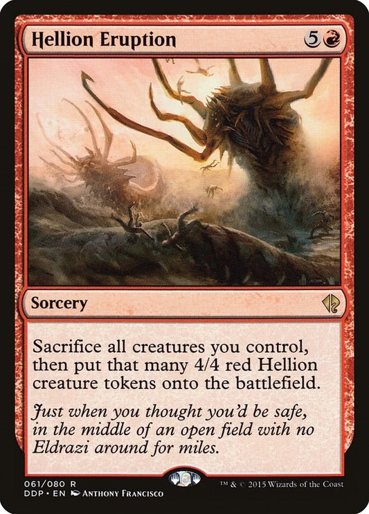 Image for Hellion Eruption (61) (Duel Decks: Zendikar vs. Eldrazi) - Magic: The Gathering