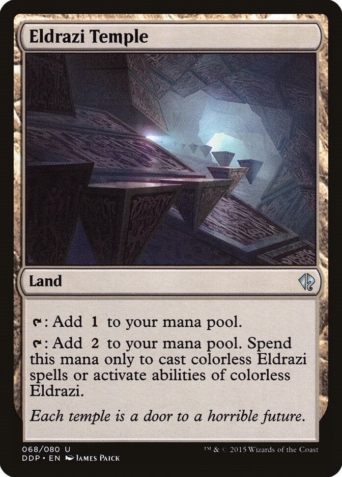 Image for Eldrazi Temple (68) (Duel Decks: Zendikar vs. Eldrazi) - Magic: The Gathering