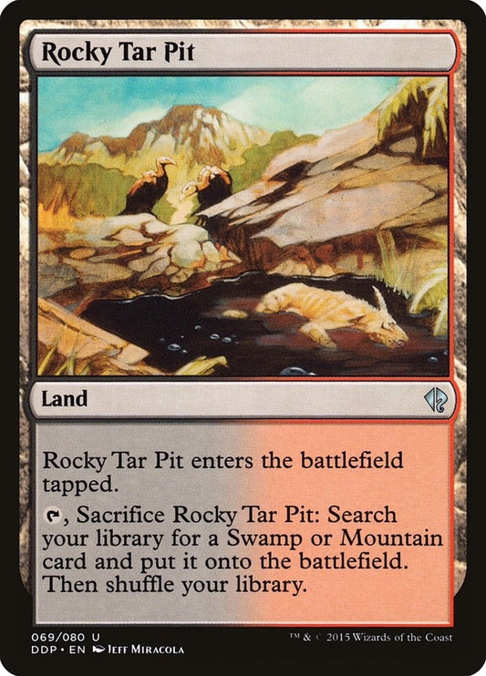 Image for Rocky Tar Pit (69) (Duel Decks: Zendikar vs. Eldrazi) - Magic: The Gathering