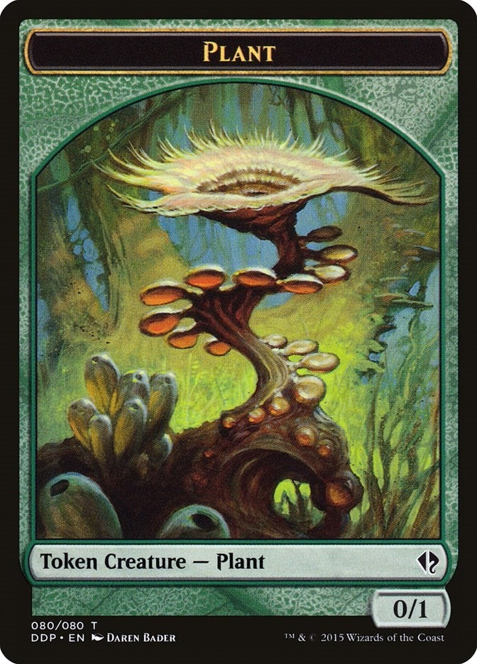 Image for Plant Token (80) (Duel Decks: Zendikar vs. Eldrazi) - Magic: The Gathering