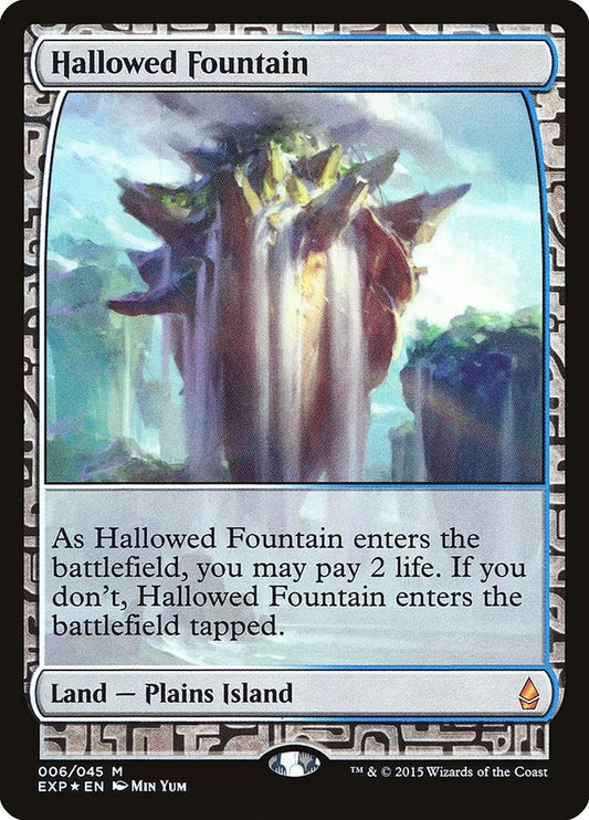 Image for Hallowed Fountain (6) (Zendikar Expeditions) - Magic: The Gathering