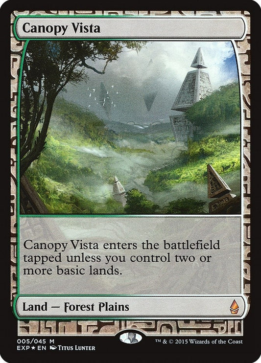 Image for Canopy Vista (5) (Zendikar Expeditions) - Magic: The Gathering