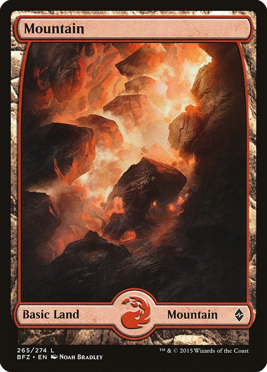 Image for Mountain (265) - Full Art (265) (Battle for Zendikar) - Magic: The Gathering