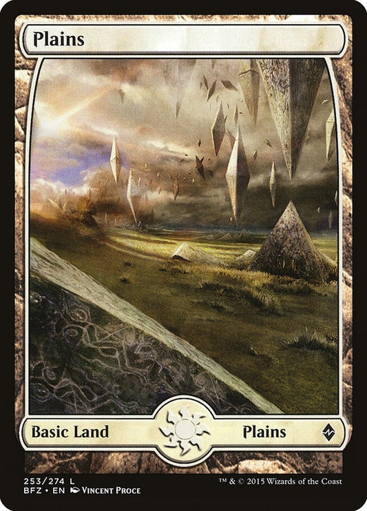 Image for Plains (253) - Full Art (253) (Battle for Zendikar) - Magic: The Gathering