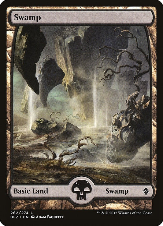 Image for Swamp (262) - Full Art (262) (Battle for Zendikar) - Magic: The Gathering
