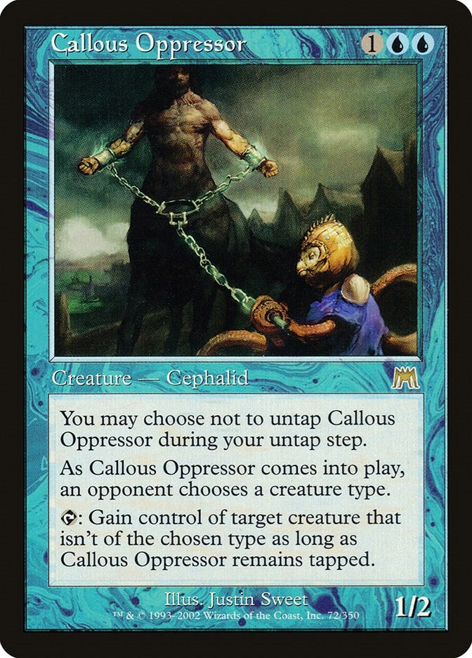 Image for Callous Oppressor (72) (Onslaught) - Magic: The Gathering