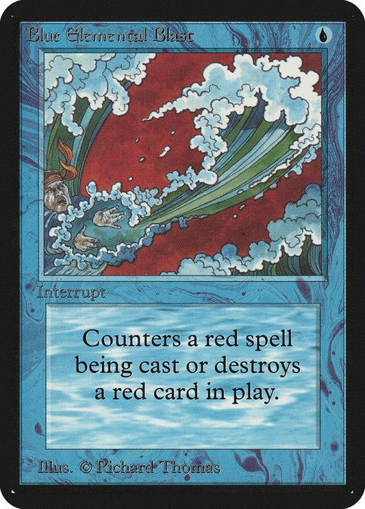 Image for Blue Elemental Blast (Alpha Edition) - Magic: The Gathering