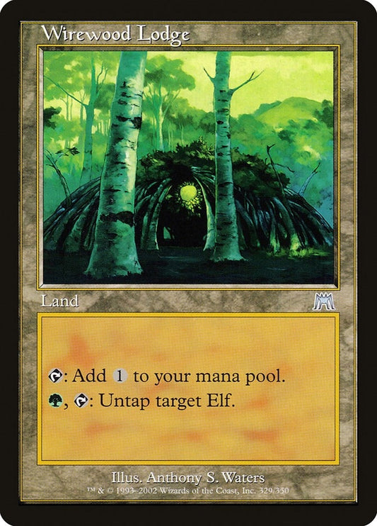Image for Wirewood Lodge (329) (Onslaught) - Magic: The Gathering