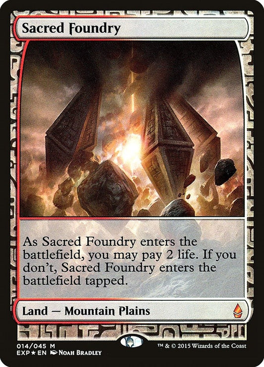 Image for Sacred Foundry (14) (Zendikar Expeditions) - Magic: The Gathering