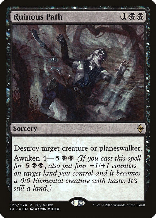 Image for Ruinous Path (123) (Buy-A-Box Promos) - Magic: The Gathering