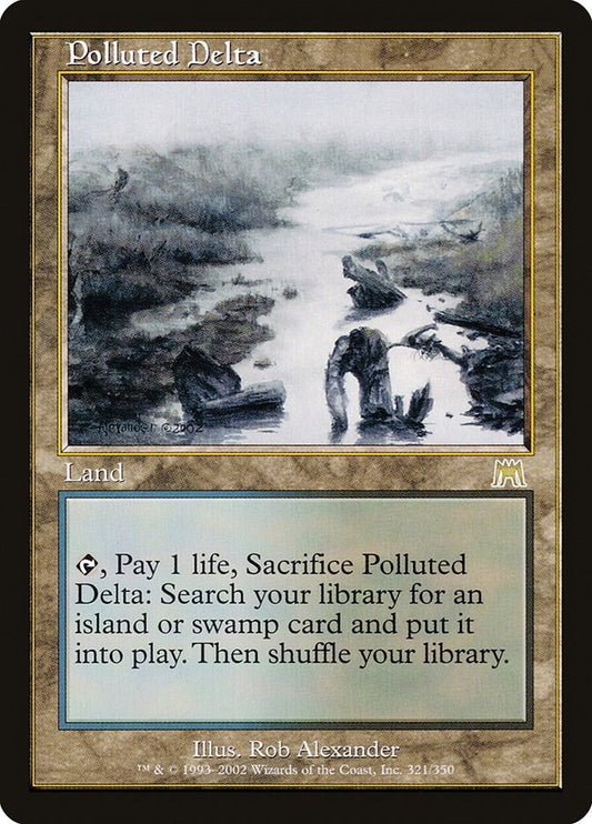 Image for Polluted Delta (321) (Onslaught) - Magic: The Gathering