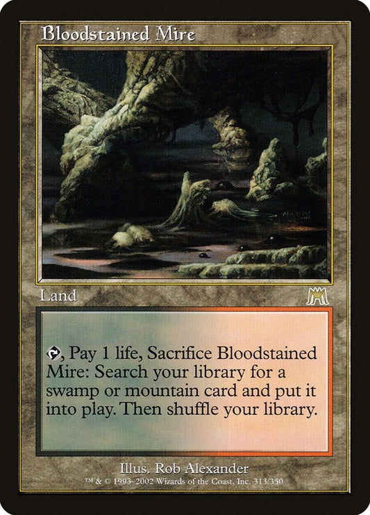 Image for Bloodstained Mire (313) (Onslaught) - Magic: The Gathering