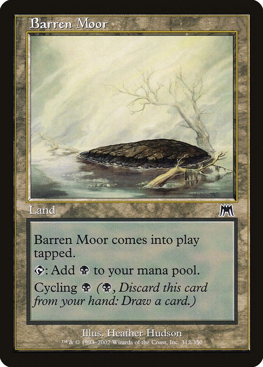 Image for Barren Moor (312) (Onslaught) - Magic: The Gathering