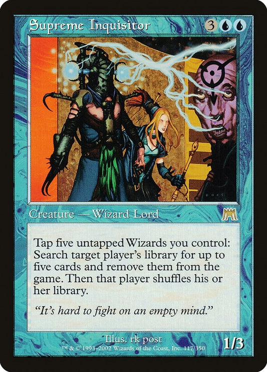 Image for Supreme Inquisitor (117) (Onslaught) - Magic: The Gathering