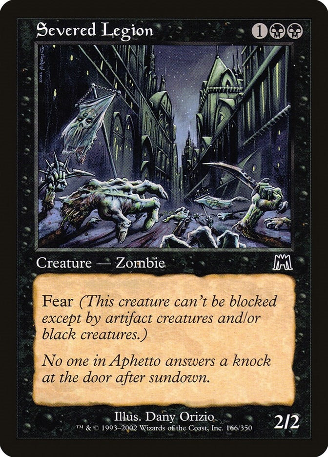 Image for Severed Legion (166) (Onslaught) - Magic: The Gathering