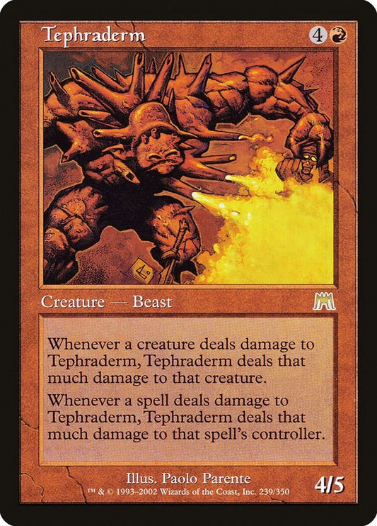 Image for Tephraderm (239) (Onslaught) - Magic: The Gathering