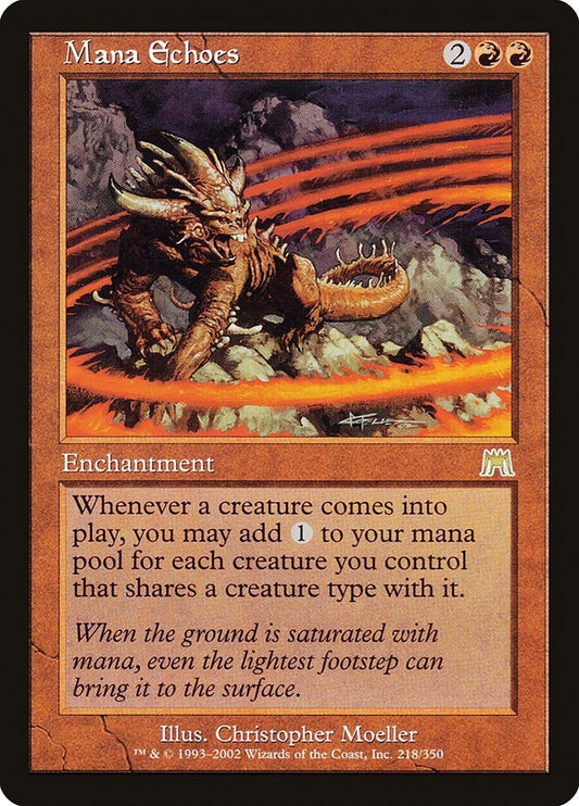 Image for Mana Echoes (218) (Onslaught) - Magic: The Gathering