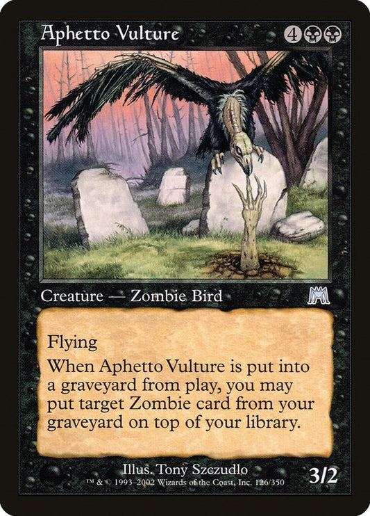 Image for Aphetto Vulture (126) (Onslaught) - Magic: The Gathering