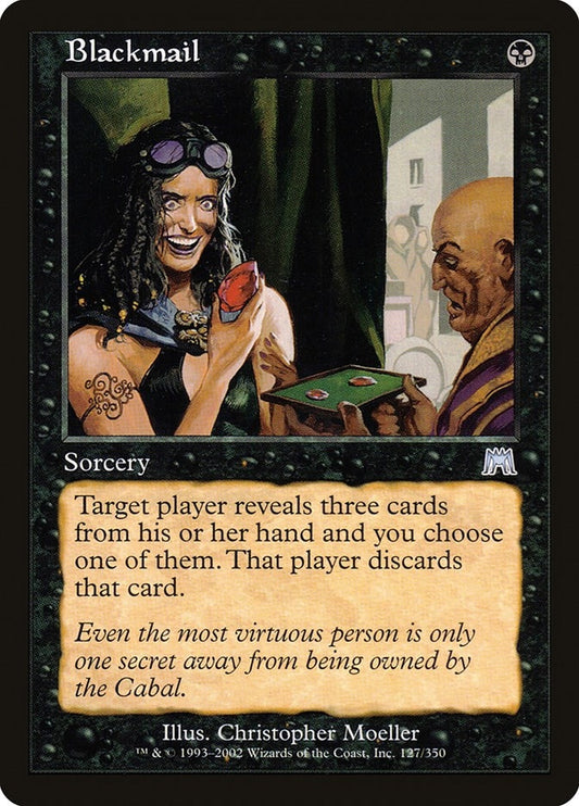 Image for Blackmail (127) (Onslaught) - Magic: The Gathering