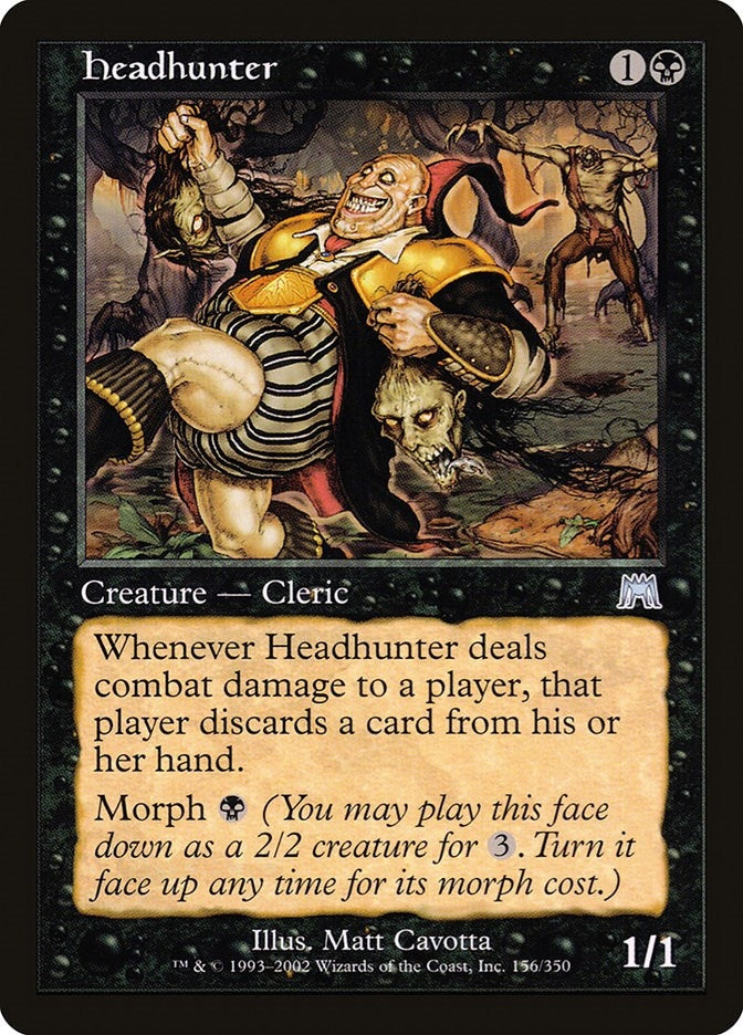 Image for Headhunter (156) (Onslaught) - Magic: The Gathering