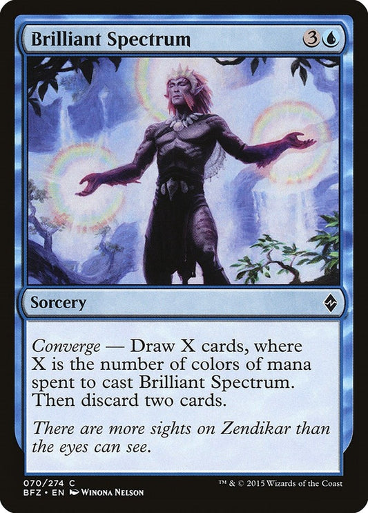 Image for Brilliant Spectrum (70) (Battle for Zendikar) - Magic: The Gathering