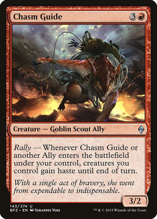 Image for Chasm Guide (143) (Battle for Zendikar) - Magic: The Gathering