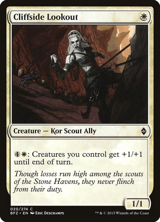 Image for Cliffside Lookout (20) (Battle for Zendikar) - Magic: The Gathering