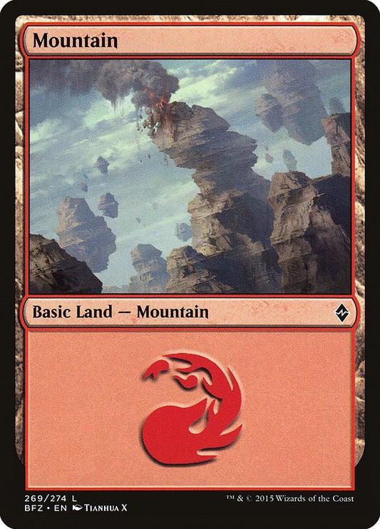 Image for Mountain (269) (269) (Battle for Zendikar) - Magic: The Gathering