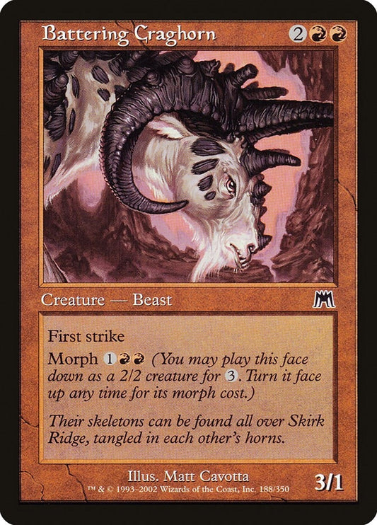 Image for Battering Craghorn (188) (Onslaught) - Magic: The Gathering