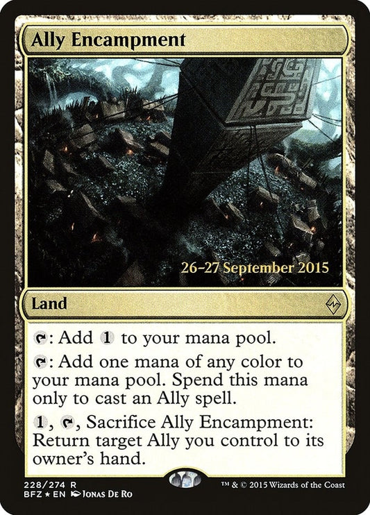 Image for Ally Encampment (228) (Prerelease Cards) - Magic: The Gathering